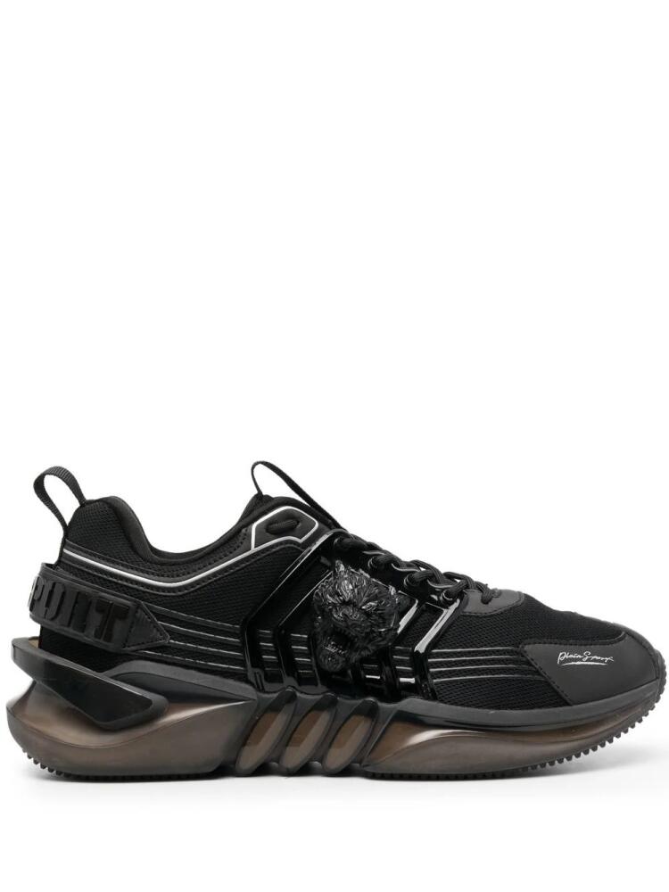 Plein Sport Runner Tiger lace-up sneakers - Black Cover