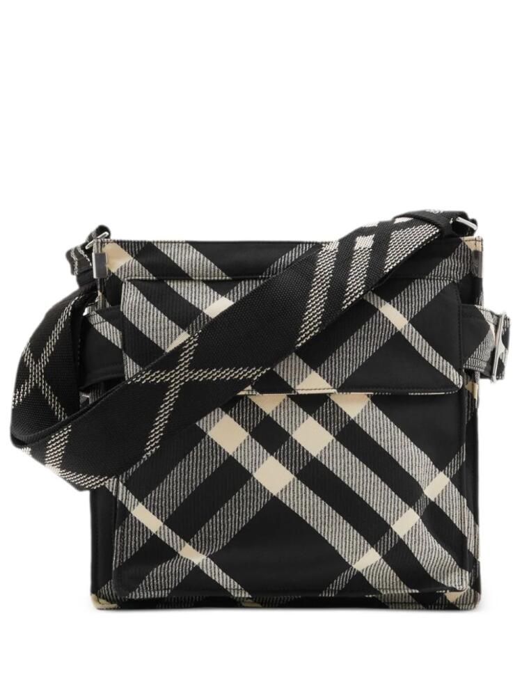 Burberry Trench checked crossbody bag - Black Cover