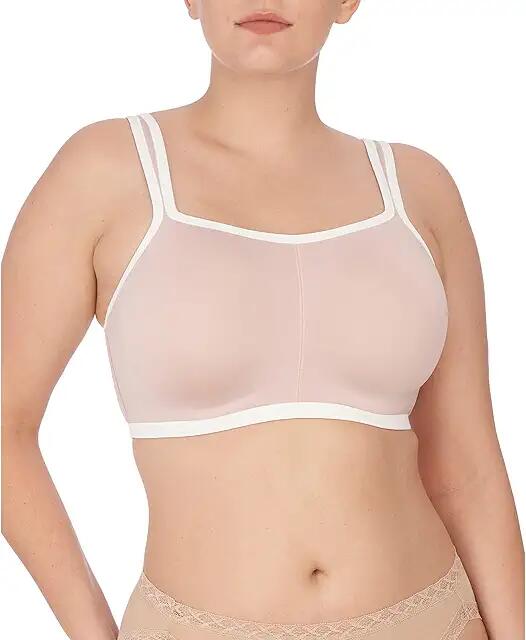 Natori Yogi Contour Convertible Sports Bra 731050 (Light Mocha Light Ivory) Women's Bra Cover