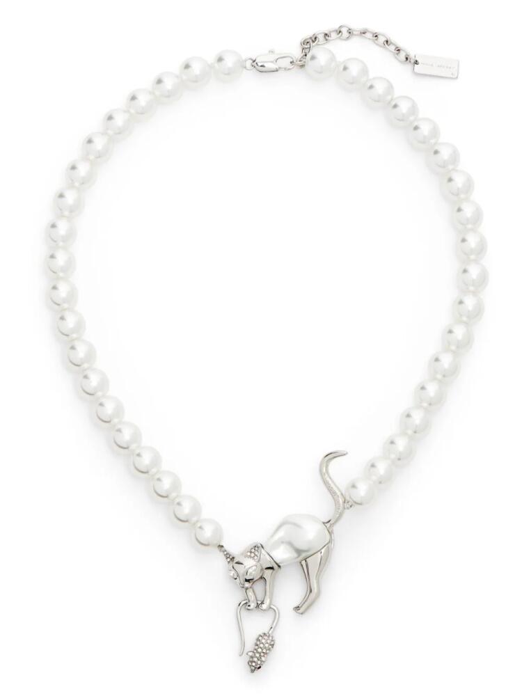 Marc Jacobs The Cat and Mouse necklace - White Cover