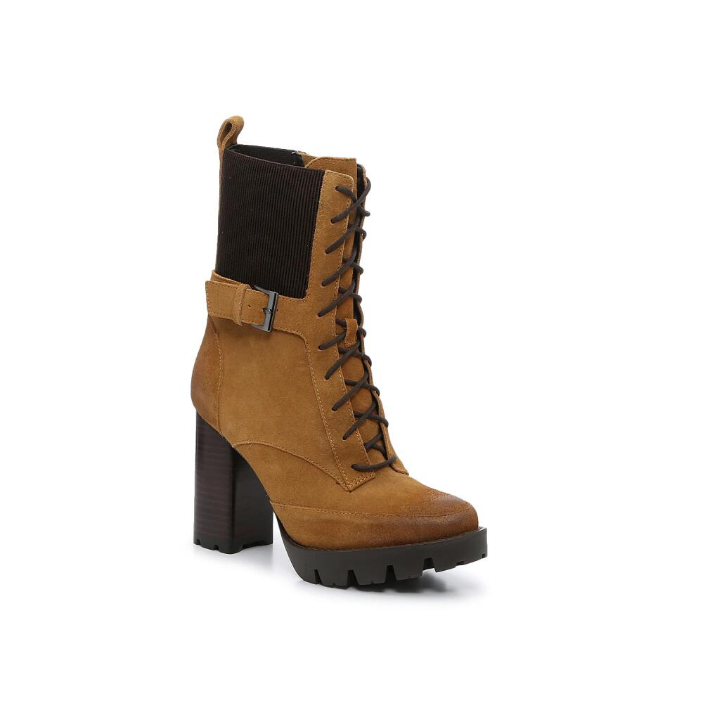 Charles David Gimmick Combat Boot | Women's | Cognac Cover