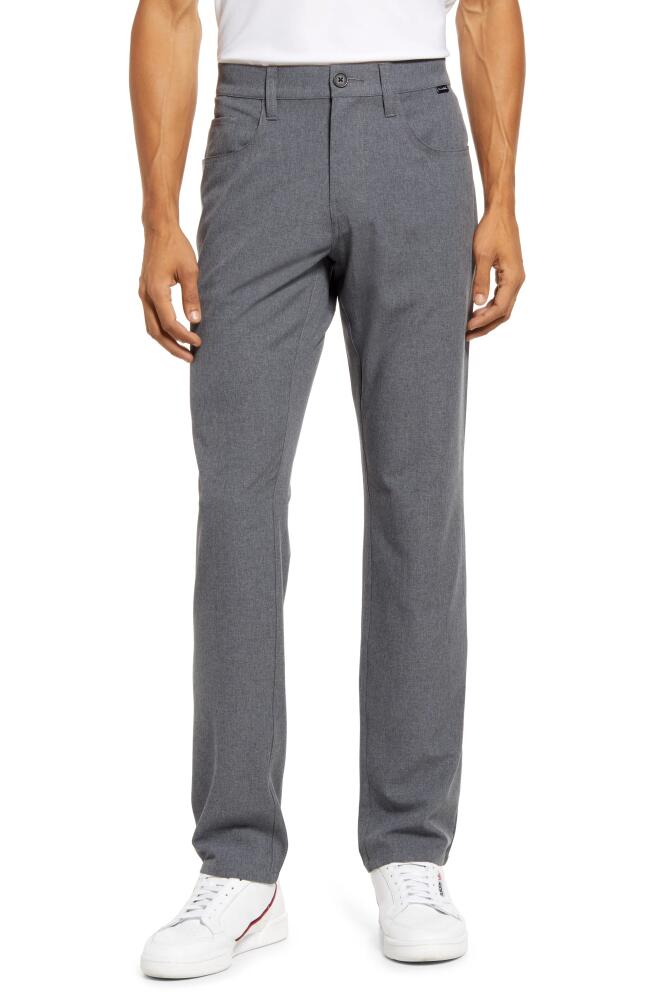 TravisMathew Open to Close Performance Pants in Heather Dark Grey Cover