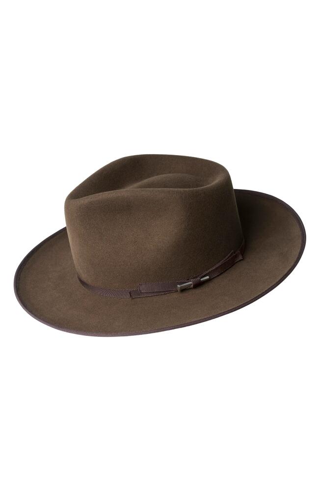 Bailey Colver Wool Fedora in Chestnut Cover