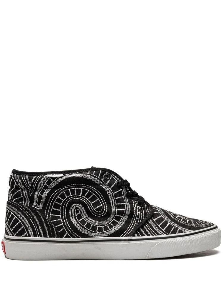 Vans x Supreme "Spiral" Chukka boots - Black Cover