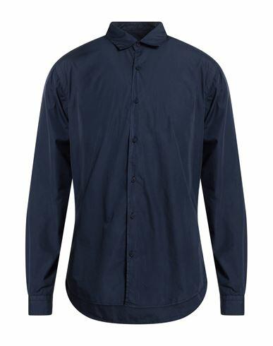 Costumein Man Shirt Slate blue Cotton Cover