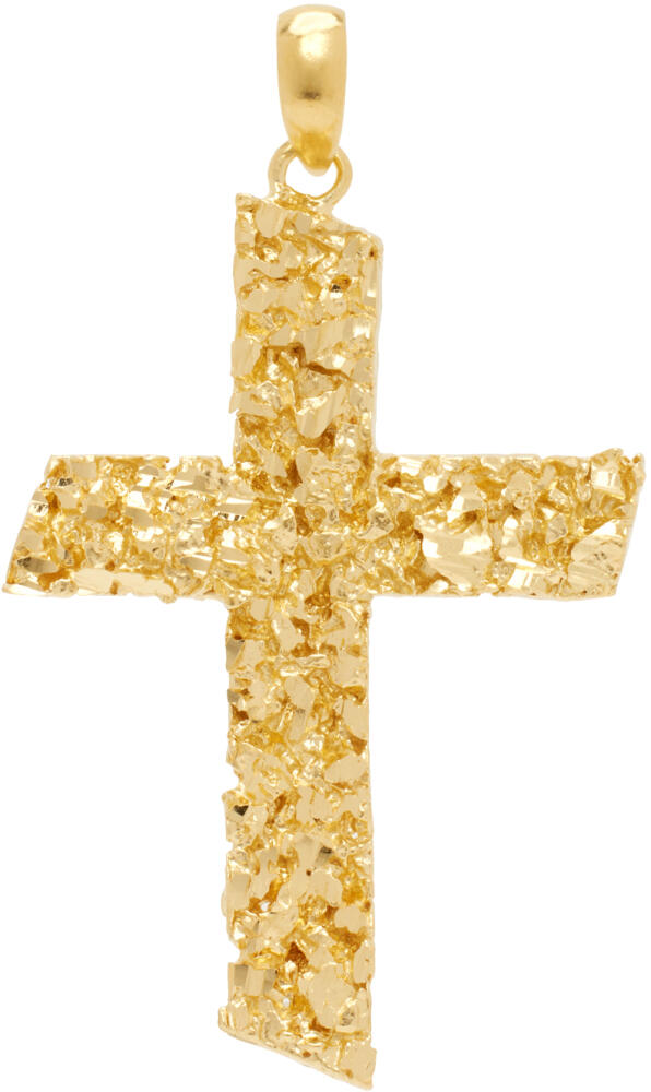 Veneda Carter Gold VC053 Signature Flat Cross Pendant Cover