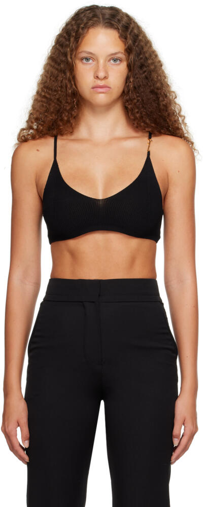 JACQUEMUS Black Le Chouchou 'Le Bandeau Pralu' Tank Top Cover