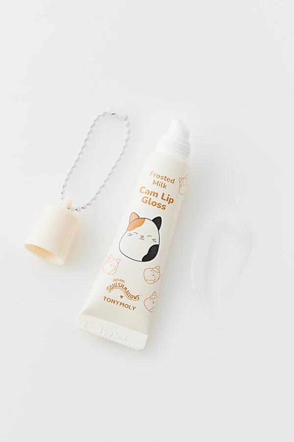 TONYMOLY X Squishmallows Keychain Lip Gloss in Frosted Milk Cam Cover