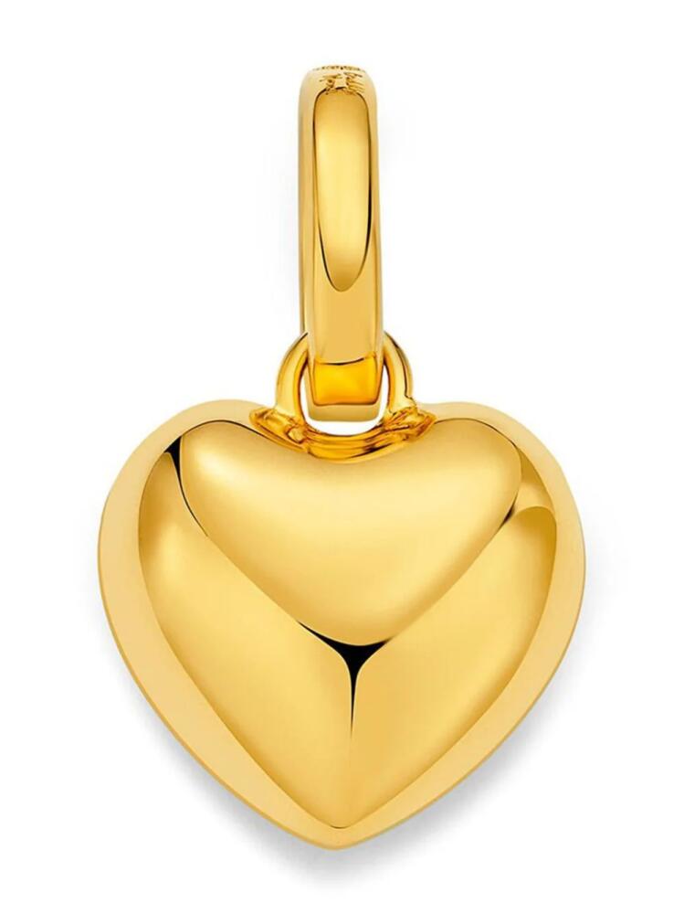 BUDDHA MAMA 18kt yellow heart pendant charm - Gold Cover