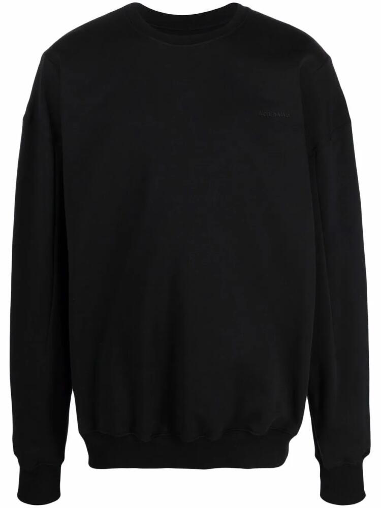 A-COLD-WALL* logo-patch sweatshirt - Black Cover