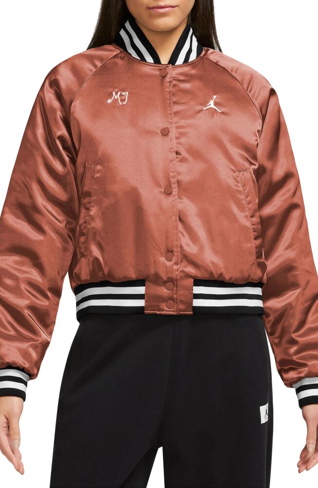 Jordan Varsity Jacket in Dusty Peach Cover