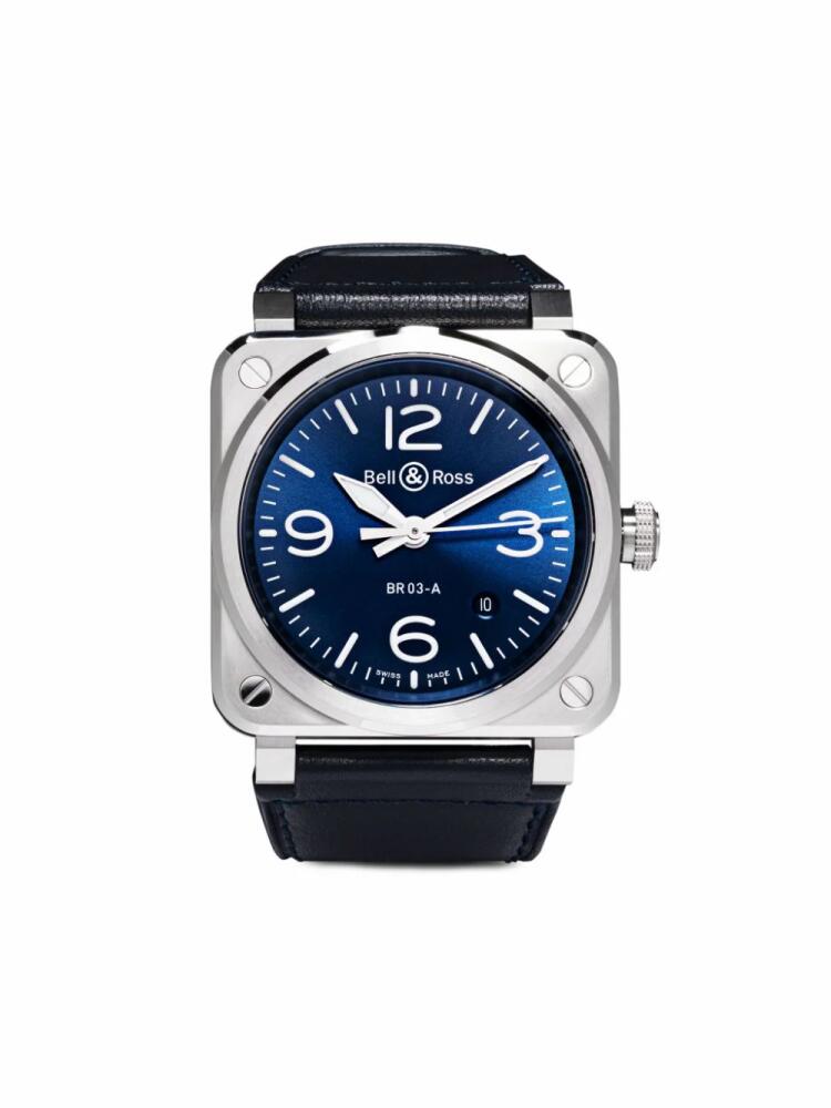 Bell & Ross BR 03 41mm - Blue Cover