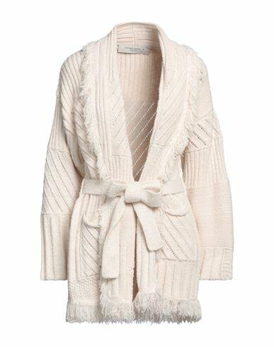 Golden Goose Woman Cardigan Beige Cotton, Polyamide Cover