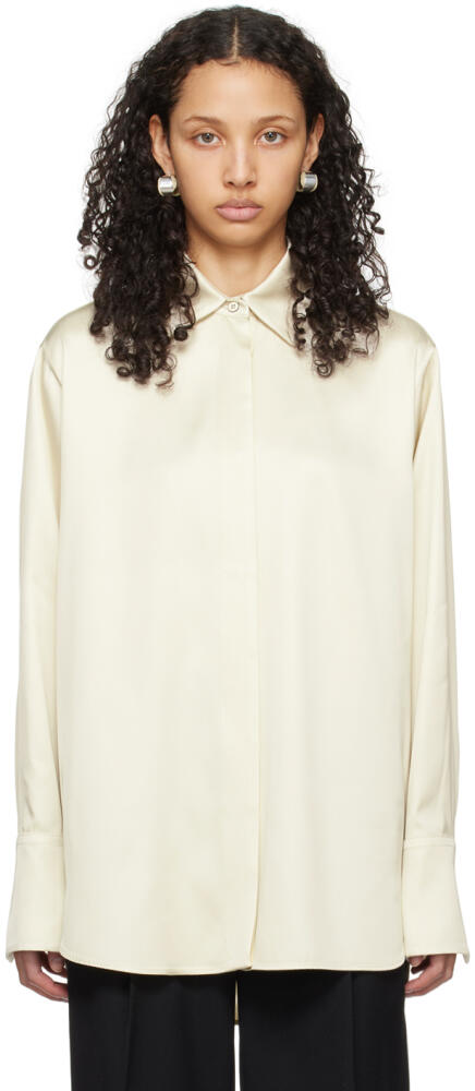 Jil Sander Off-White Relaxed-Fit Shirt Cover