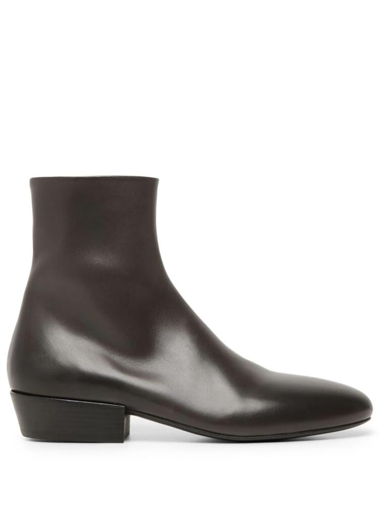 Marsèll leather ankle boots - Brown Cover