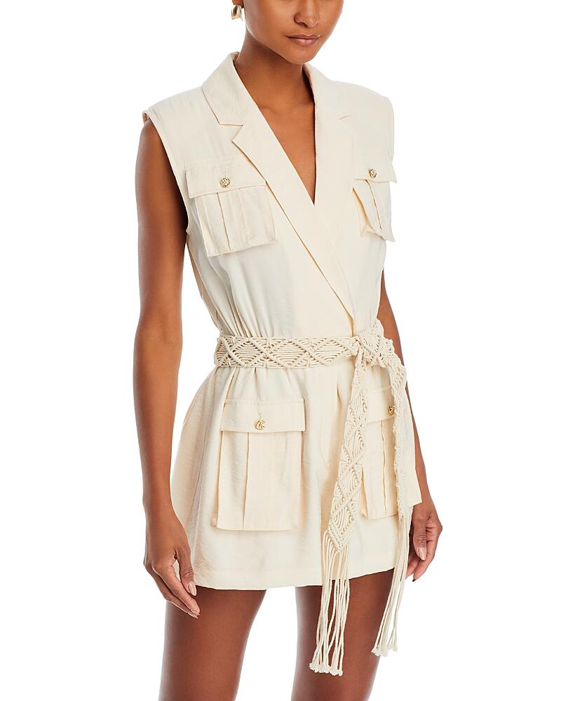 Ramy Brook Lela Belted Romper Cover