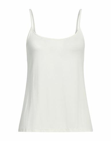 Ferrante Woman Top Ivory Viscose, Elastane Cover