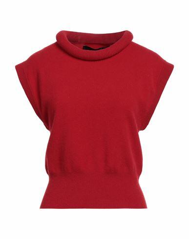 Federica Tosi Woman Sweater Red Wool, Cashmere, Polyamide Cover