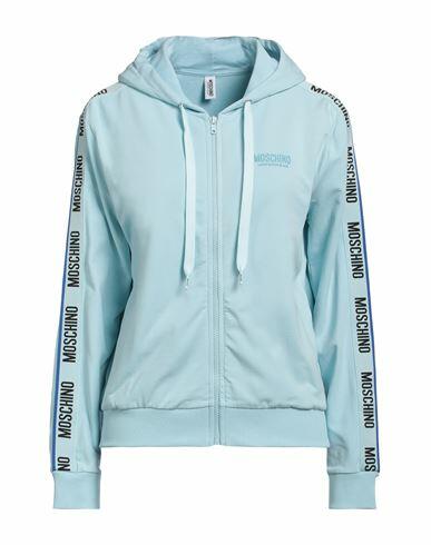 Moschino Woman Undershirt Sky blue Cotton, Elastane Cover