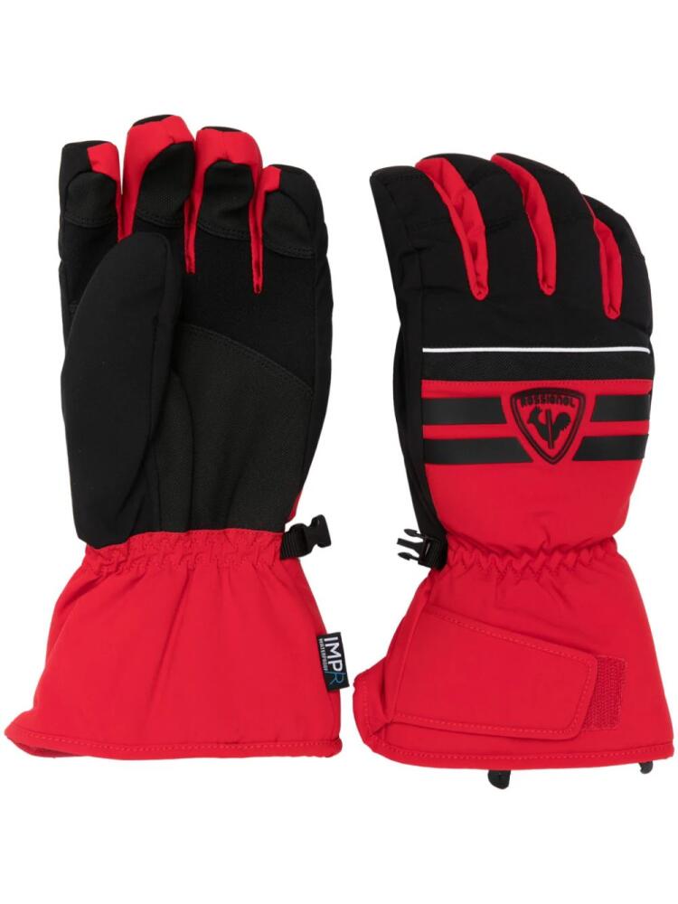 Rossignol Tech IMP'R ski gloves - Red Cover