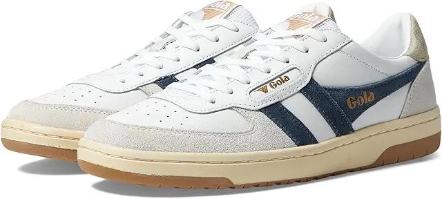 Gola Hawk (White/Ink/Gold) Women's Shoes Cover