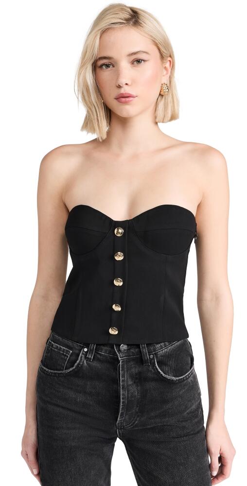 ANINE BING Jennifer Top Black Cover