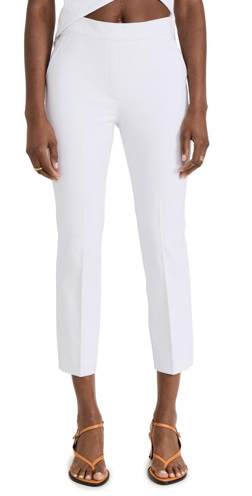 SPANX On-the-Go Ankle Slim Straight Pants Classic White Cover