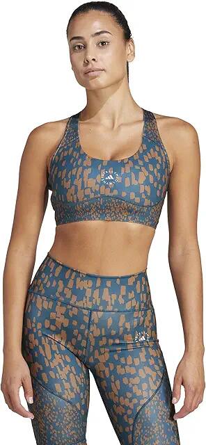 adidas by Stella McCartney TruePurpose Power Impact Training Medium Support Bra IQ4521 (Tech Mineral) Women's Bra Cover