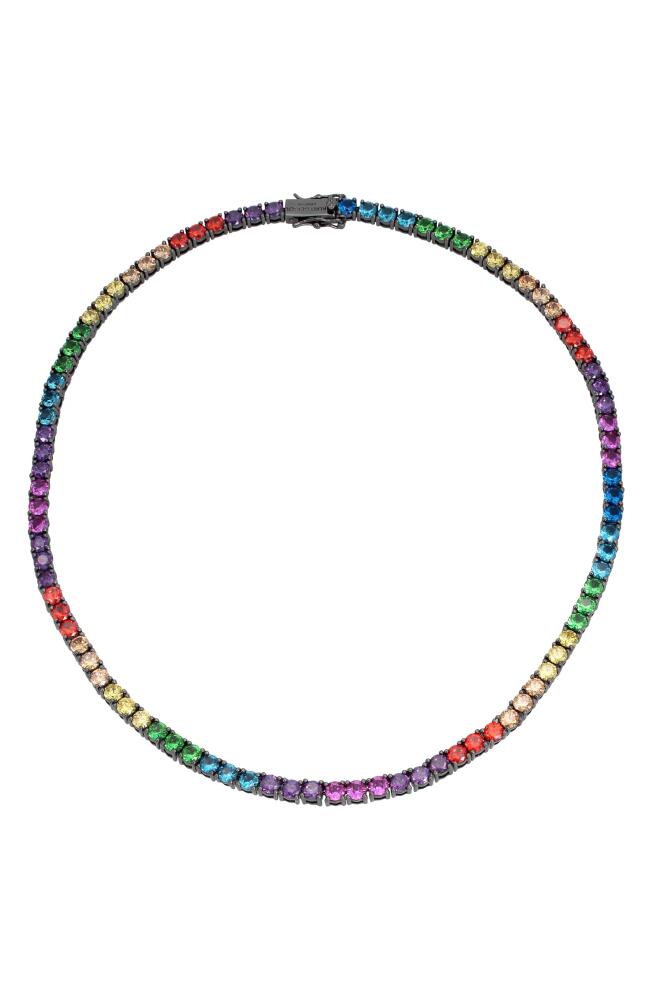 Kurt Geiger London Tennis Necklace in Multi Cover