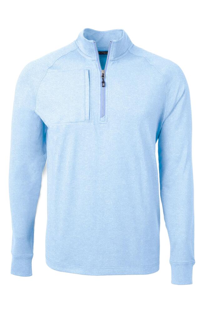 Cutter & Buck Quarter Zip Pullover in Atlas Heather Cover