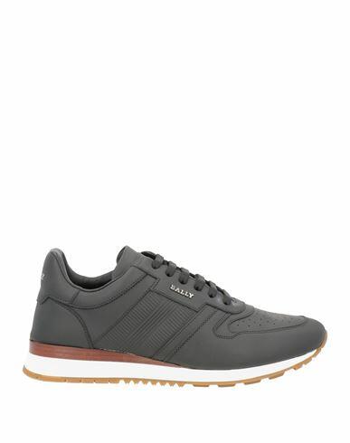 Bally Man Sneakers Black Soft Leather Cover