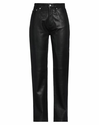 The Kooples Woman Pants Black Lambskin Cover