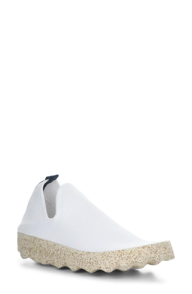 Asportuguesas by Fly London Care Sneaker in White/White Cafe Cover