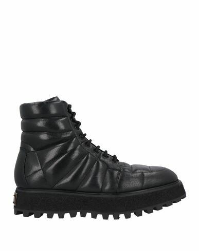 Dolce & gabbana Man Ankle boots Black Leather Cover