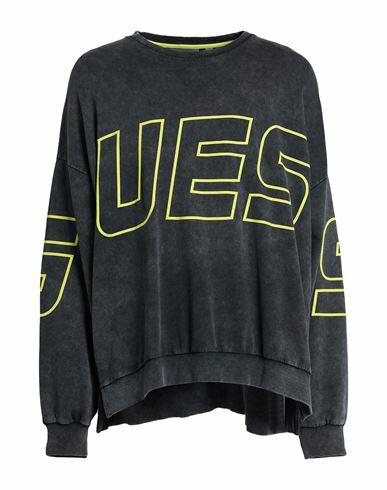 Guess Man Sweatshirt Grey Cotton Cover