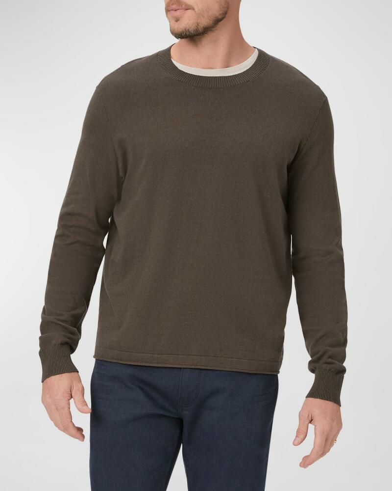 PAIGE Men's Champlin Solid Sweater Cover