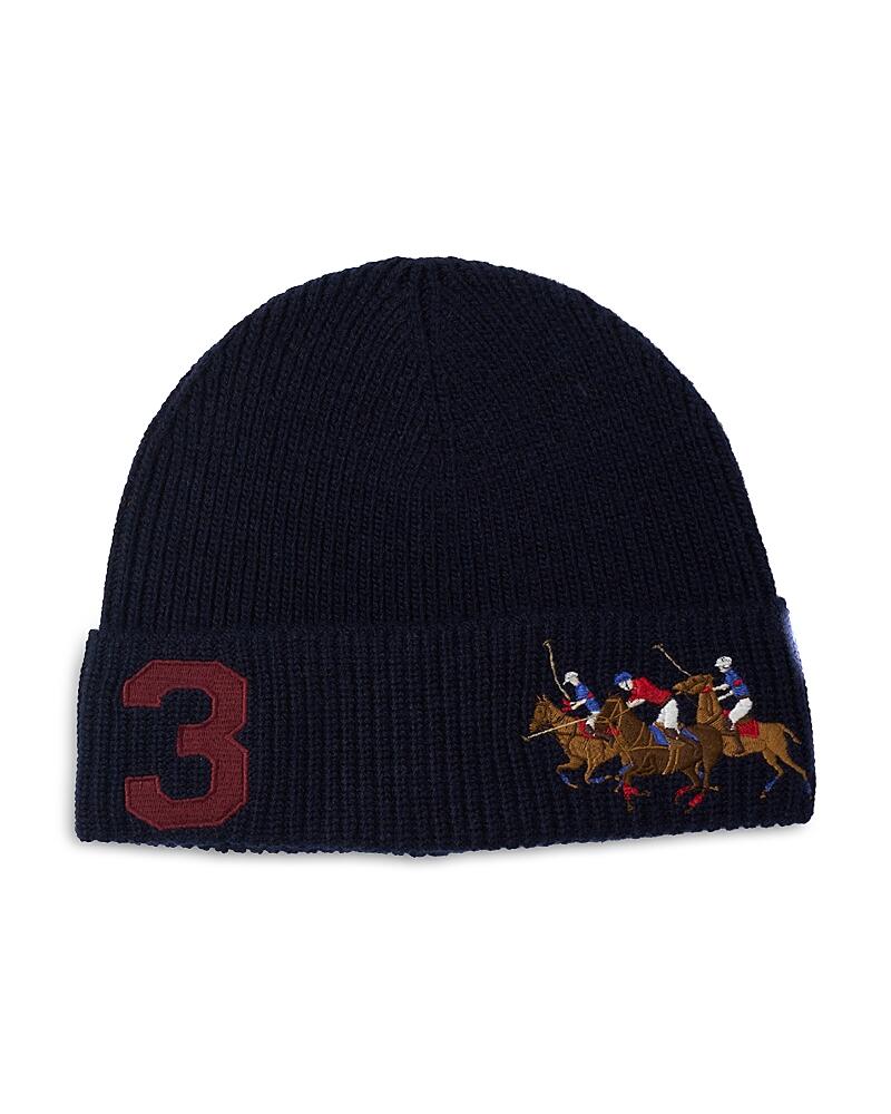 Polo Ralph Lauren Embroidered Polo Players Beanie Cover