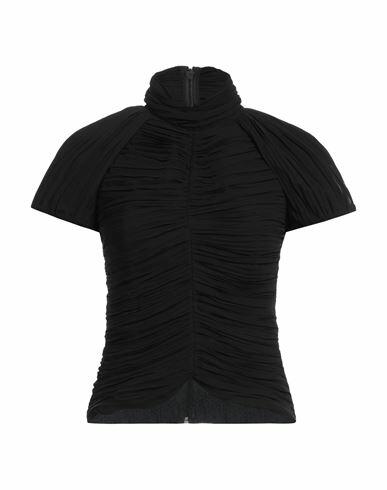 Rochas Woman Top Black Polyester Cover