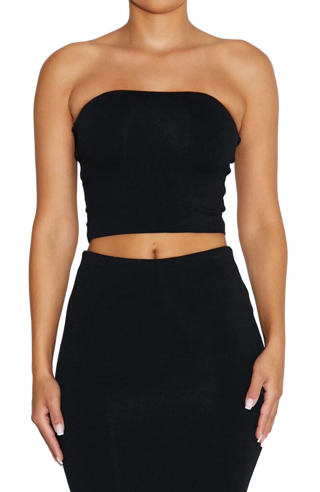 Naked Wardrobe The NW Tube Top in Black Cover