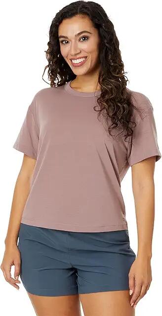 Free Fly Elevate Lightweight Tee (Fig) Women's Clothing Cover