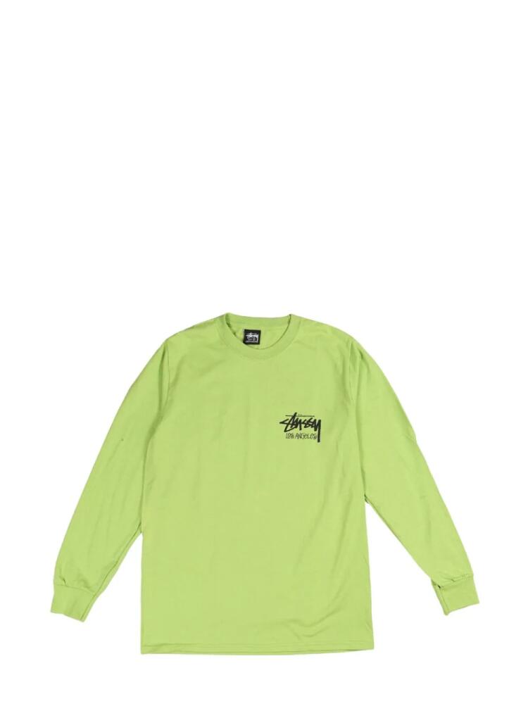 Stüssy Los Angeles long-sleeve T-shirt - Green Cover