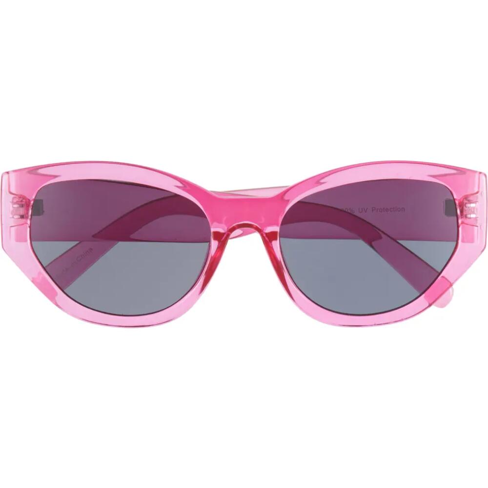 BP. Angular Oval Sunglasses in Pink Cover