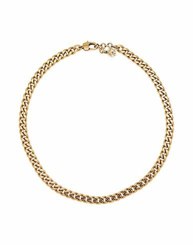 Alexander Mcqueen Woman Necklace Gold Metal Cover