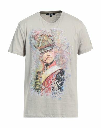 Trussardi Action Man T-shirt Grey Cotton Cover