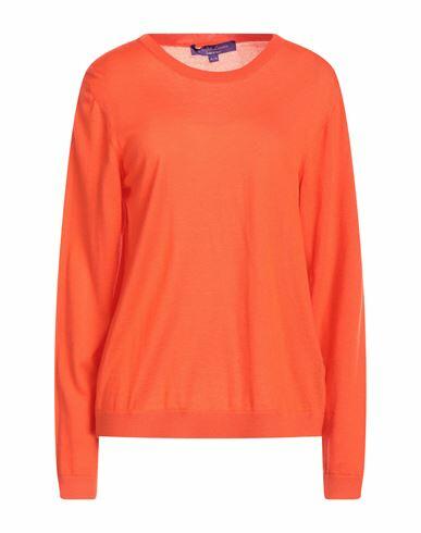 Ralph Lauren Collection Woman Sweater Orange Cashmere Cover