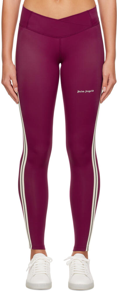 Palm Angels Purple New Classic Leggings Cover