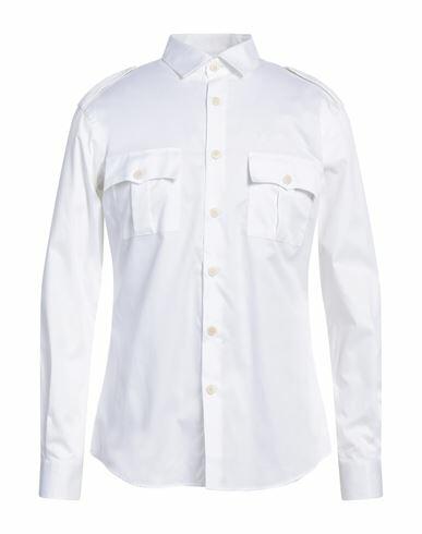 Gaëlle Paris Man Shirt White Cotton Cover