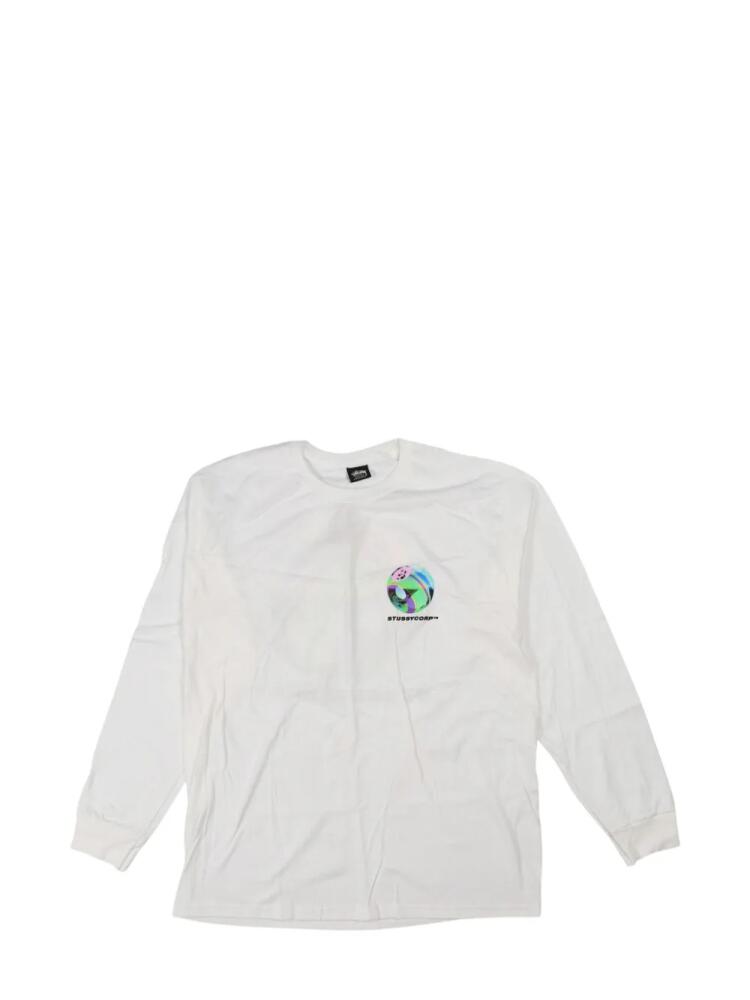 Stüssy Iridescent 8 Ball T-shirt - White Cover