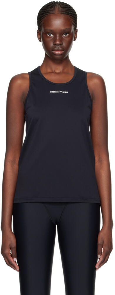 District Vision Black Deva Tank Top Cover