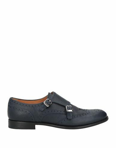 Church's Woman Loafers Navy blue Leather Cover